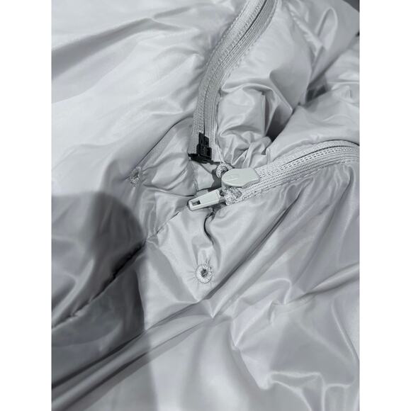 NEW Mackage Women's 2-In-1 Vesna Jacket in Moon (white/gray) Euro 38 US 8 or Med - Picture 12 of 15